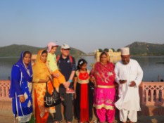 Tour du monde en famille - Inde - Jaipur - Palais de l'eau