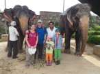 Notre visite chez les pachydermes. Merci Aamir