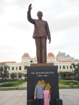 Ho Chi Minh Ville - Statue du leader Ho Chi Minh